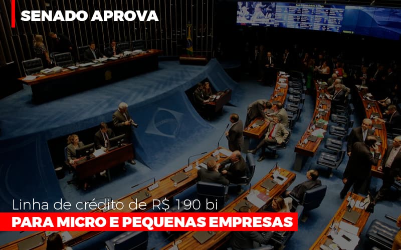 Senado Aprova Linha De Crédito De R$190 Bi Para Micro E Pequenas Empresas - Contabilidade em Palmas